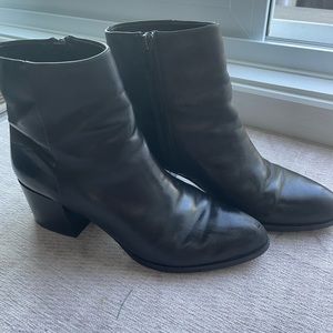 Ankle boots black block heel Sam Edelman